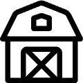 Farming Barn 2 Icon from Ultimate Regular Set | Free Download as SVG Vector and Transparent PNG | Streamline icons