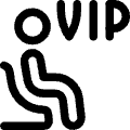 Seat Vip Icon from Ultimate Regular Set | Free Download as SVG Vector and Transparent PNG | Streamline icons