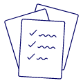 Document Checklist Pile illustration - Free transparent PNG, SVG. No Sign up needed.