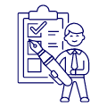 Employee Checklist 1 illustration - Free transparent PNG, SVG. No Sign up needed.