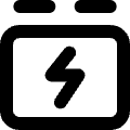 Car Battery Charging Icon from Micro Line Set | Free Download as SVG Vector and Transparent PNG | Streamline icons