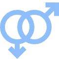 Gender Gay 1 Icon from Sharp Flat Set | Free Download as SVG Vector and Transparent PNG | Streamline icons