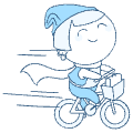 A Trendy Urban Going To Work On Bicycle