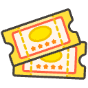 Admission Tickets B Element from Kawaii Emoji Set