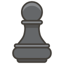 Chess Pawn Emoji from Kawaii Emoji Set