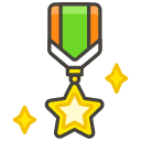 Military Medal Emoji from Kawaii Emoji Set