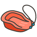 Sled B Emoji from Kawaii Emoji Set