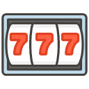 Slot Machine Emoji from Kawaii Emoji Set