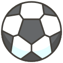 Soccer Ball Element from Kawaii Emoji Set