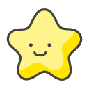 Star B Emoji from Kawaii Emoji Set