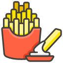 French Fries A Emoji from Kawaii Emoji Set
