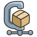 Clamp C Emoji from Kawaii Emoji Set