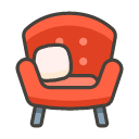Couch And Lamp A Emoji from Kawaii Emoji Set