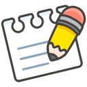 Memo B Emoji from Kawaii Emoji Set