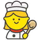 Women Cook Emoji from Kawaii Emoji Set