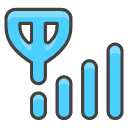 Antenna Bars A Emoji from Kawaii Emoji Set