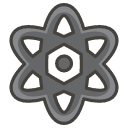 Atom Symbol A Emoji from Kawaii Emoji Set