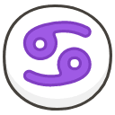 Cancer B Emoji from Kawaii Emoji Set