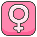 Female Sign B Emoji from Kawaii Emoji Set