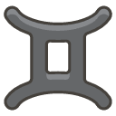 Gemini A Emoji from Kawaii Emoji Set