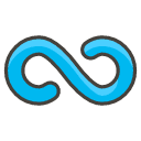 Infinity A Emoji from Kawaii Emoji Set