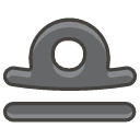 Libra A Emoji from Kawaii Emoji Set