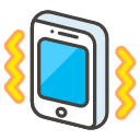 Vibration Mode A Element from Kawaii Emoji Set