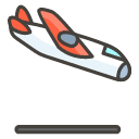 Airplane Arrival A Emoji from Kawaii Emoji Set