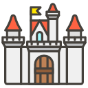 Castle E Element from Kawaii Emoji Set