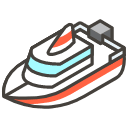 Motor Boat A Emoji from Kawaii Emoji Set