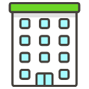 Office Building B Emoji from Kawaii Emoji Set