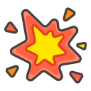 Sparkler B Emoji from Kawaii Emoji Set