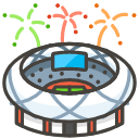 Stadium B Emoji from Kawaii Emoji Set