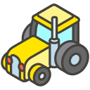 Tractor A Emoji from Kawaii Emoji Set