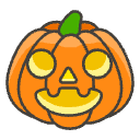 Jack O Lantern Element from Emojis - Kawaii Set
