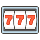 Slot Machine Element from Emojis - Kawaii Set