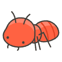 Ant Element from Emojis - Kawaii Set