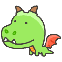 Dragon B Element from Emojis - Kawaii Set