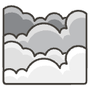 Fog Element from Emojis - Kawaii Set