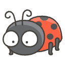 Lady Beetle Element from Emojis - Kawaii Set