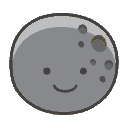 New Moon Element from Emojis - Kawaii Set