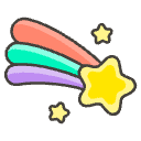 Rainbow Element from Emojis - Kawaii Set