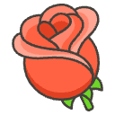 Rose B Element from Emojis - Kawaii Set