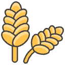 Sheaf Of Rice Element from Emojis - Kawaii Set