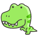 T Rex Element from Emojis - Kawaii Set