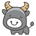 Water Buffalo Element from Emojis - Kawaii Set