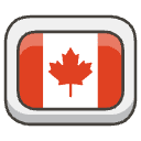Flag Canada Element from Emojis - Kawaii Set