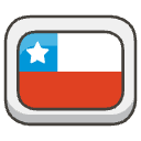 Flag Chile Element from Emojis - Kawaii Set