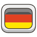 Flag Germany Element from Emojis - Kawaii Set