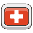 Flag Switzerland Element from Emojis - Kawaii Set
